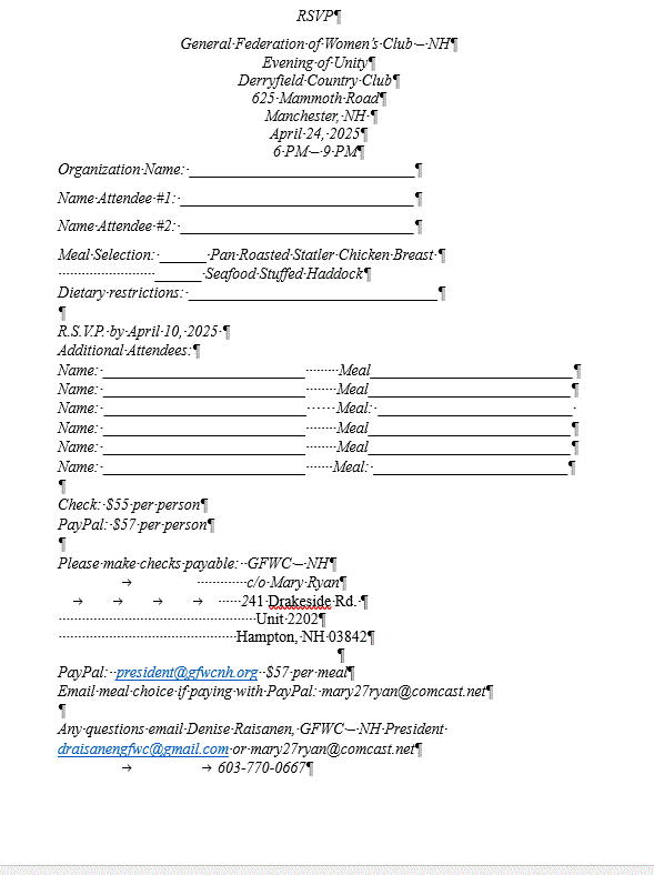 Registration Form 